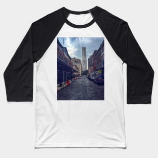 South Street Seaport, Manhattan, New York City Baseball T-Shirt